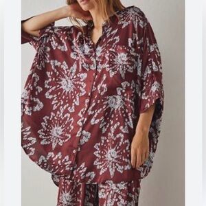 Free People Goddess sleep shirt sz small